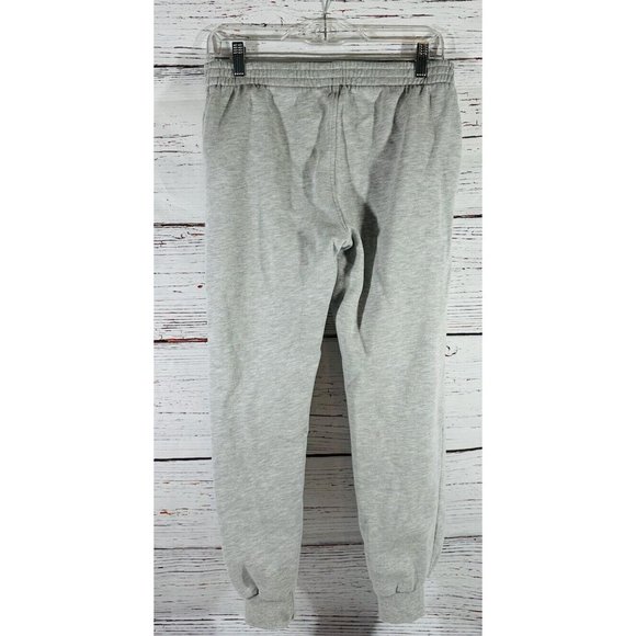 Champion Boys Sweat Gym Pants Sz Large Gray Drawstring Pockets Track Joggers - Picture 2 of 10